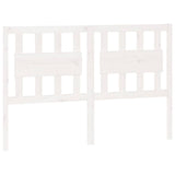 Vidaxl hoofdbord 140,5x4x100 cm massief grenenhout wit