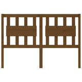 Vidaxl hoofdbord 145,5x4x100 cm massief grenenhout honingbruin