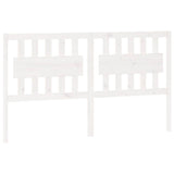 Vidaxl hoofdbord 155,5x4x100 cm massief grenenhout wit