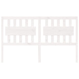 Vidaxl hoofdbord 155,5x4x100 cm massief grenenhout wit