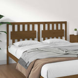 Vidaxl hoofdbord 155,5x4x100 cm massief grenenhout honingbruin
