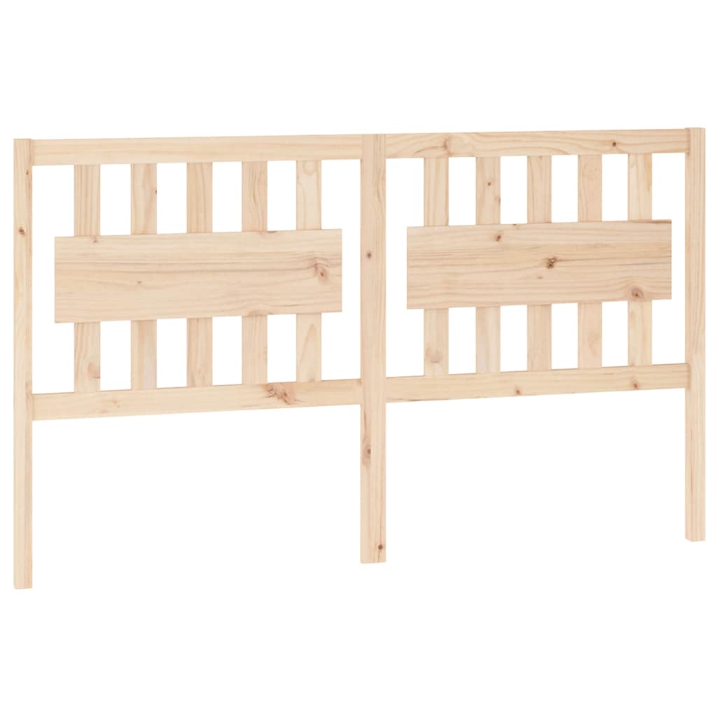 Vidaxl hoofdbord 165,5x4x100 cm massief grenenhout