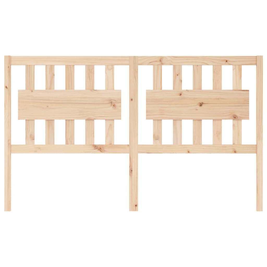 Vidaxl hoofdbord 165,5x4x100 cm massief grenenhout