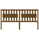 Vidaxl hoofdbord 185,5x4x100 cm massief grenenhout honingbruin
