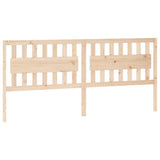 Vidaxl hoofdbord 205,5x4x100 cm massief grenenhout
