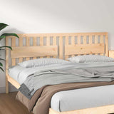 Vidaxl hoofdbord 205,5x4x100 cm massief grenenhout