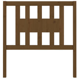Vidaxl hoofdbord 106x4x100 cm massief grenenhout honingbruin