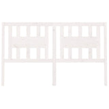 Vidaxl hoofdbord 146x4x100 cm massief grenenhout wit