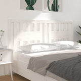 Vidaxl hoofdbord 146x4x100 cm massief grenenhout wit