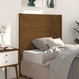 Vidaxl hoofdbord 81x4x100 cm massief grenenhout honingbruin