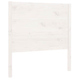 Vidaxl hoofdbord 106x4x100 cm massief grenenhout wit