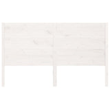 Vidaxl hoofdbord 146x4x100 cm massief grenenhout wit