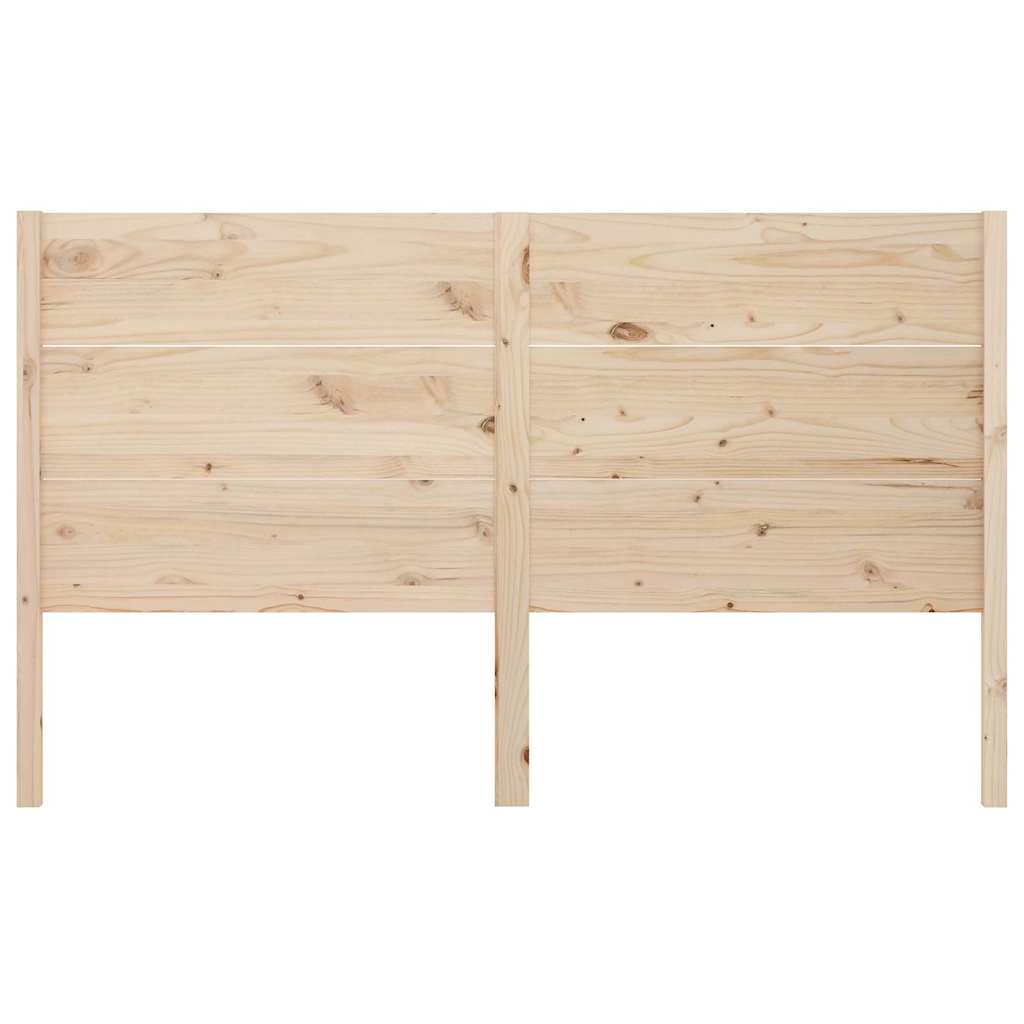 Vidaxl hoofdbord 166x4x100 cm massief grenenhout