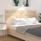 Vidaxl hoofdbord 206x4x100 cm massief grenenhout