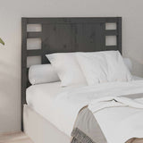Vidaxl hoofdbord 81x4x100 cm massief grenenhout grijs