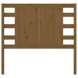 Vidaxl hoofdbord 81x4x100 cm massief grenenhout honingbruin