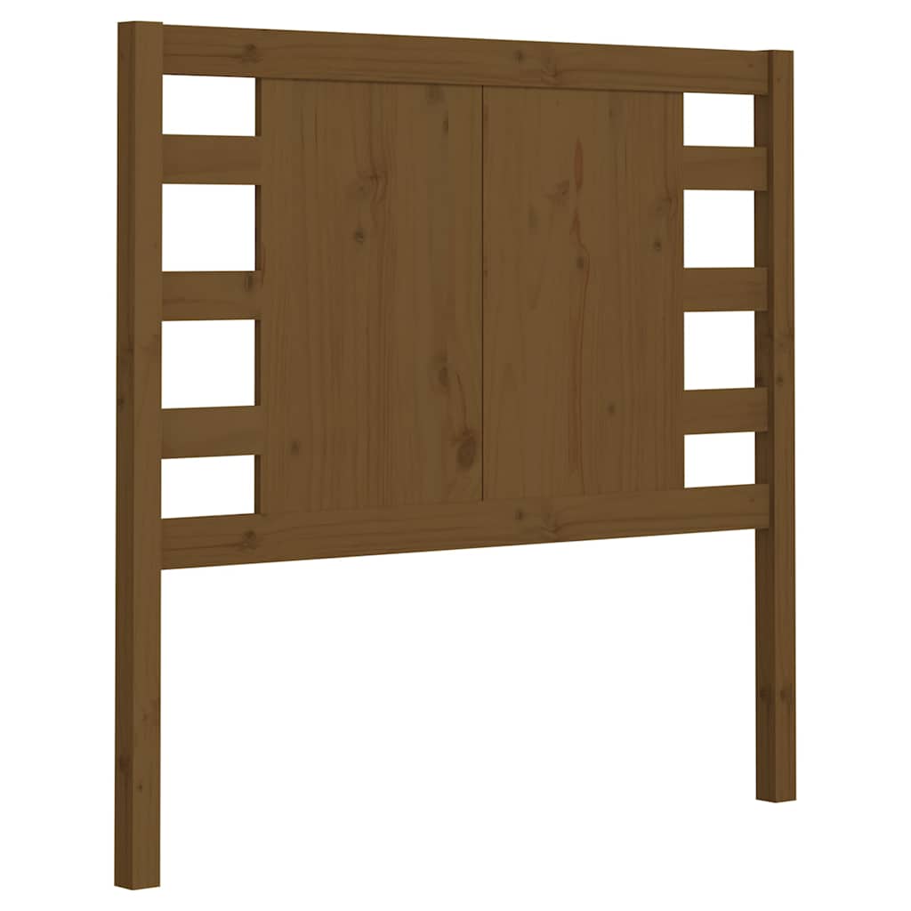Vidaxl hoofdbord 96x4x100 cm massief grenenhout honingbruin