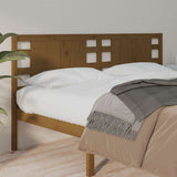 Vidaxl hoofdbord 126x4x100 cm massief grenenhout honingbruin