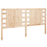 Vidaxl hoofdbord 141x4x100 cm massief grenenhout