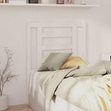 Vidaxl hoofdbord 81x4x100 cm massief grenenhout wit