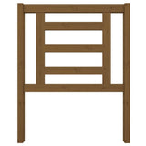 Vidaxl hoofdbord 81x4x100 cm massief grenenhout honingbruin