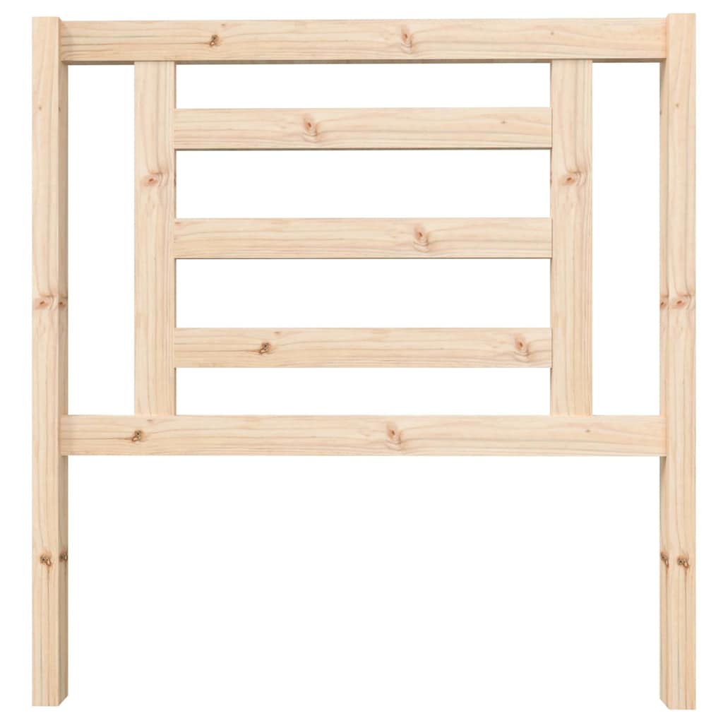 Vidaxl hoofdbord 96x4x100 cm massief grenenhout