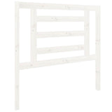Vidaxl hoofdbord 96x4x100 cm massief grenenhout wit