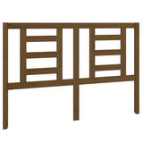 Vidaxl hoofdbord 141x4x100 cm massief grenenhout honingbruin