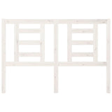 Vidaxl hoofdbord 146x4x100 cm massief grenenhout wit