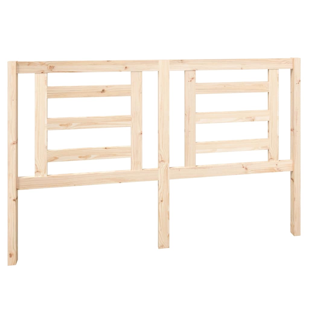 Vidaxl hoofdbord 156x4x100 cm massief grenenhout