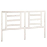 Vidaxl hoofdbord 156x4x100 cm massief grenenhout wit