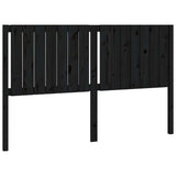 Vidaxl hoofdbord 165,5x4x100 cm massief grenenhout zwart