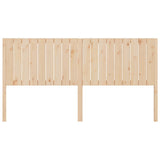 Vidaxl hoofdbord 185,5x4x100 cm massief grenenhout