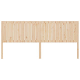 Vidaxl hoofdbord 205,5x4x100 cm massief grenenhout