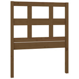 Vidaxl hoofdbord 105,5x4x100 cm massief grenenhout honingbruin