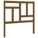 Vidaxl hoofdbord 80,5x4x100 cm massief grenenhout honingbruin