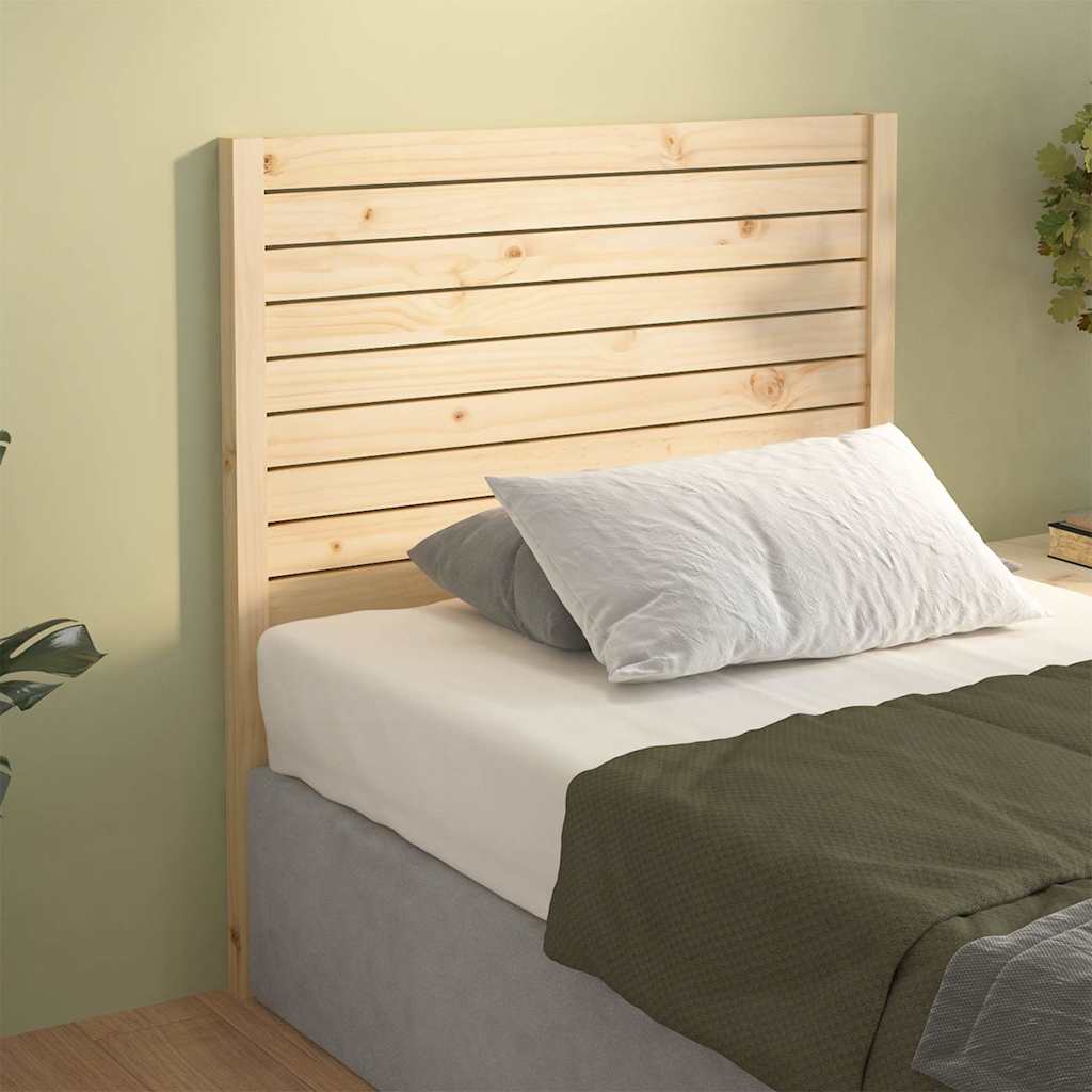 Vidaxl hoofdbord 81x4x100 cm massief grenenhout