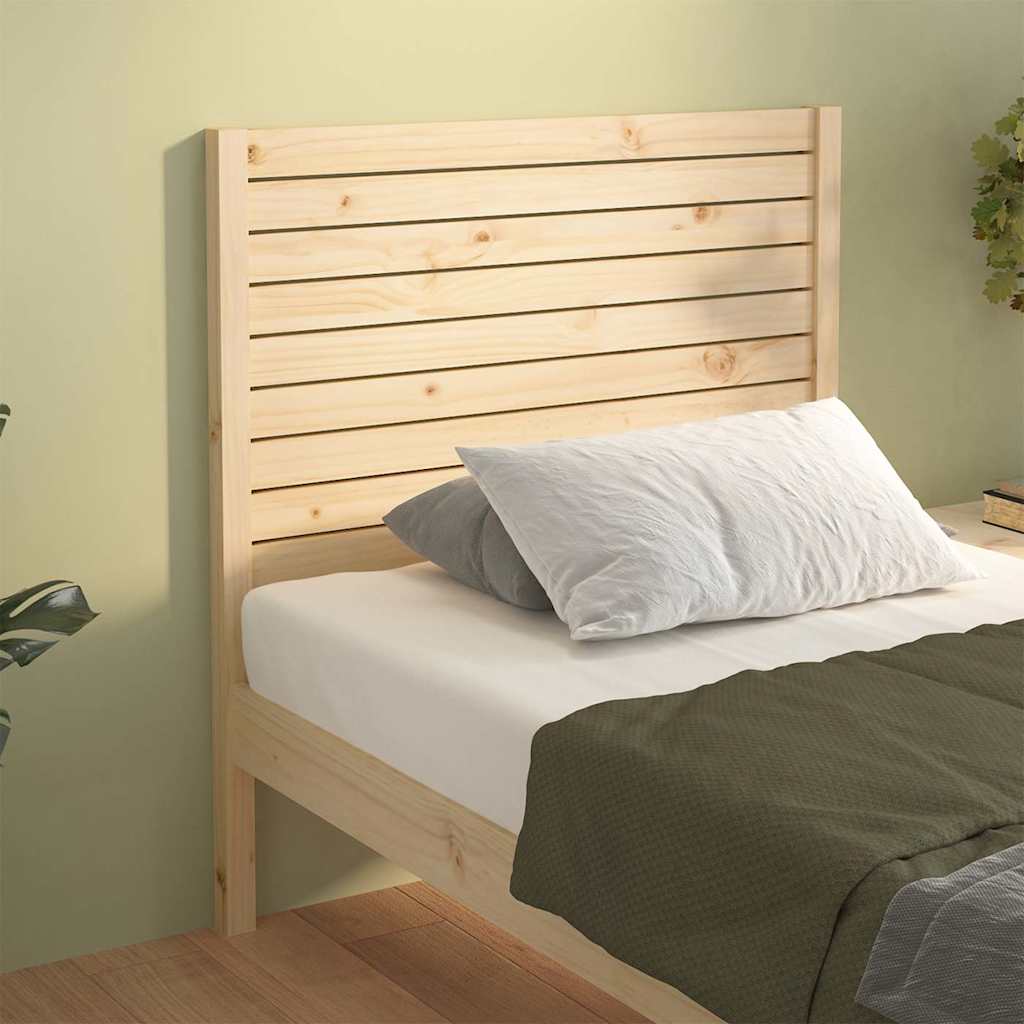 Vidaxl hoofdbord 96x4x100 cm massief grenenhout