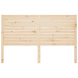 Vidaxl hoofdbord 126x4x100 cm massief grenenhout