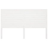 Vidaxl hoofdbord 186x4x100 cm massief grenenhout wit