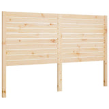 Vidaxl hoofdbord 206x4x100 cm massief grenenhout