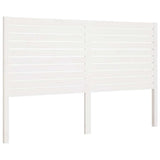 Vidaxl hoofdbord 206x4x100 cm massief grenenhout wit