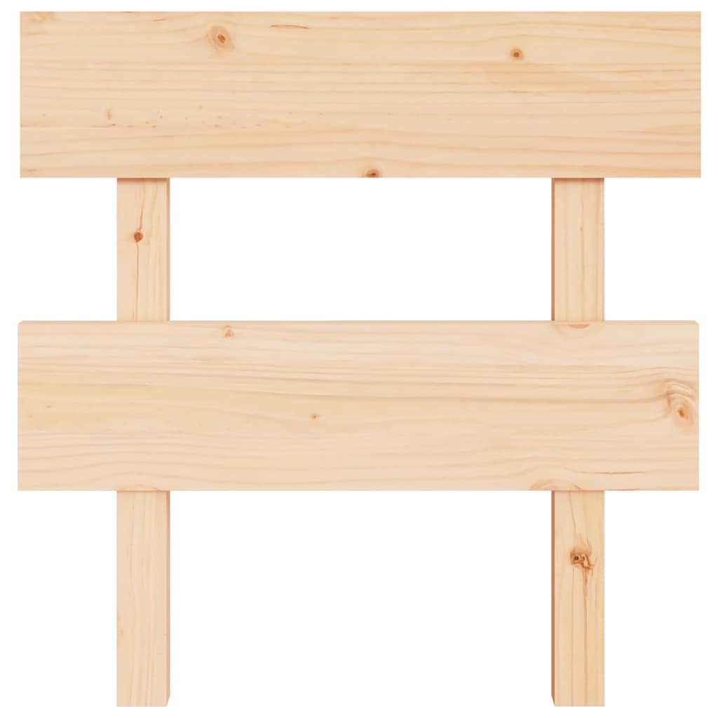 Vidaxl hoofdbord 93,5x3x81 cm massief grenenhout