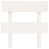 Vidaxl hoofdbord 93,5x3x81 cm massief grenenhout wit