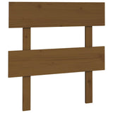 Vidaxl hoofdbord 103,5x3x81 cm massief grenenhout honingbruin