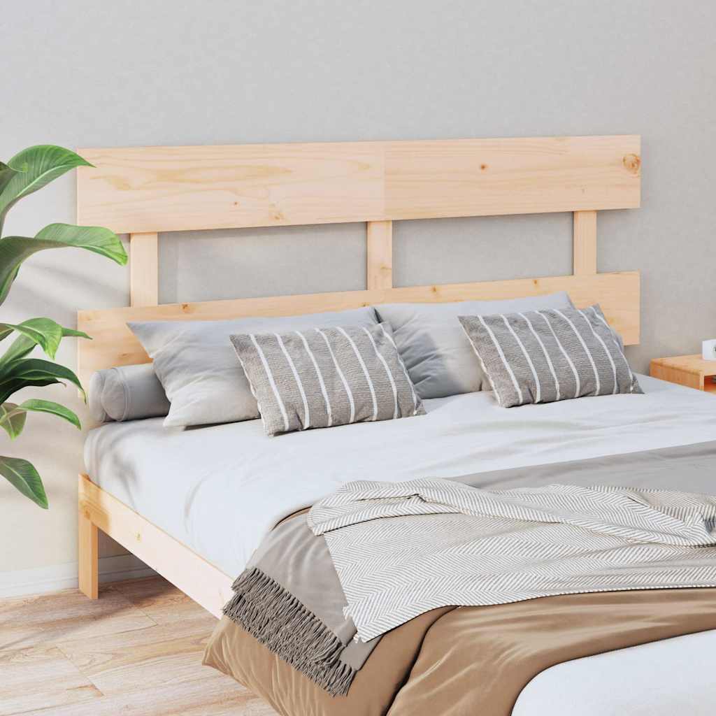 Vidaxl hoofdbord 154x3x81 cm massief grenenhout