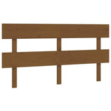 Vidaxl hoofdbord 154x3x81 cm massief grenenhout honingbruin