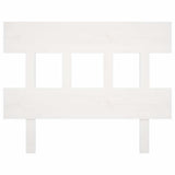 Vidaxl hoofdbord 103,5x3x81 cm massief grenenhout wit
