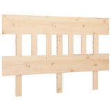 Vidaxl hoofdbord 123,5x3x81 cm massief grenenhout