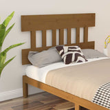Vidaxl hoofdbord 123,5x3x81 cm massief grenenhout honingbruin